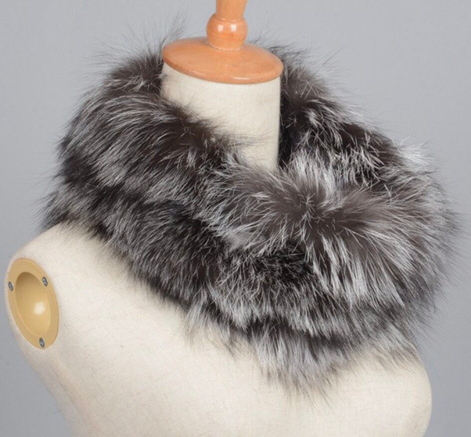 mink neck warmer