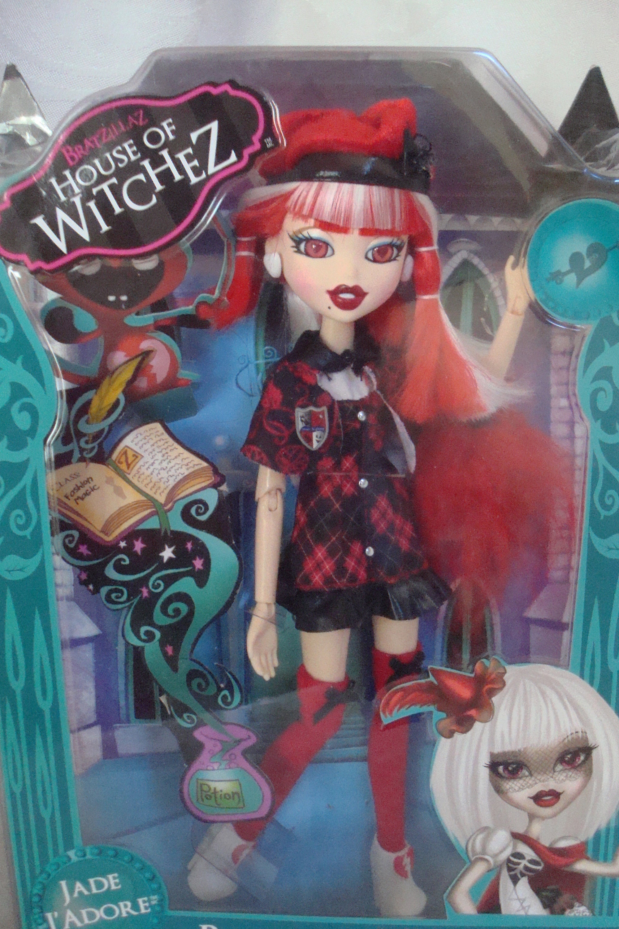 Bratz Bratzillaz Jade J'adore Doll Back to Magic House of Witchez Set as Is  