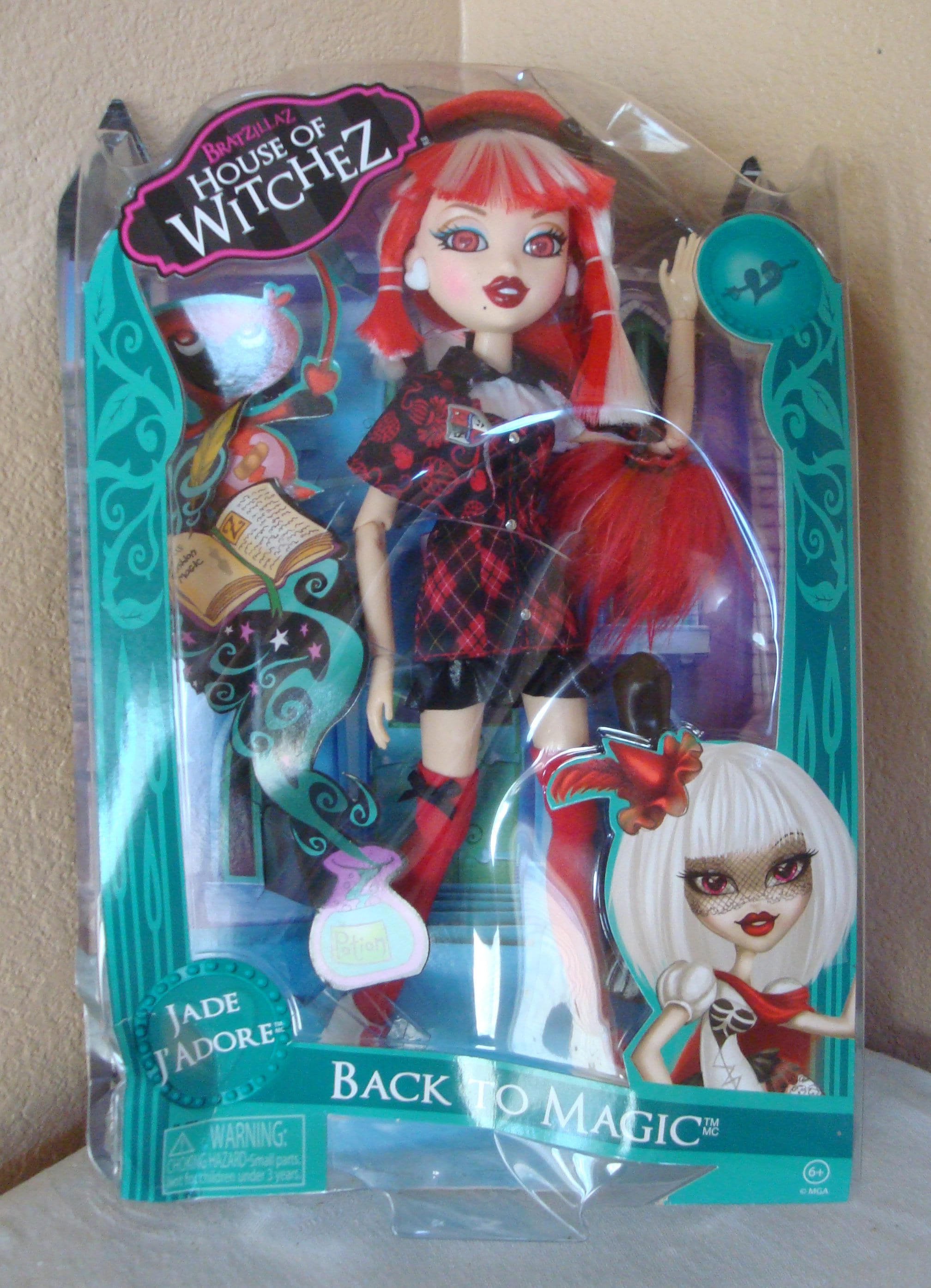 Bratz Bratzillaz Jade J'adore Doll Back to Magic House of Witchez