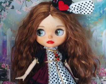 Blythe Doll Alice Custom OOAK Blythe in Wonderland by Daniela Mar