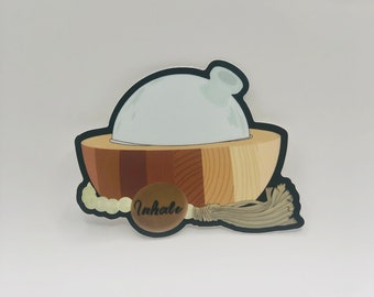 YL Aria diffuser premium decal - 3” matte vinyl