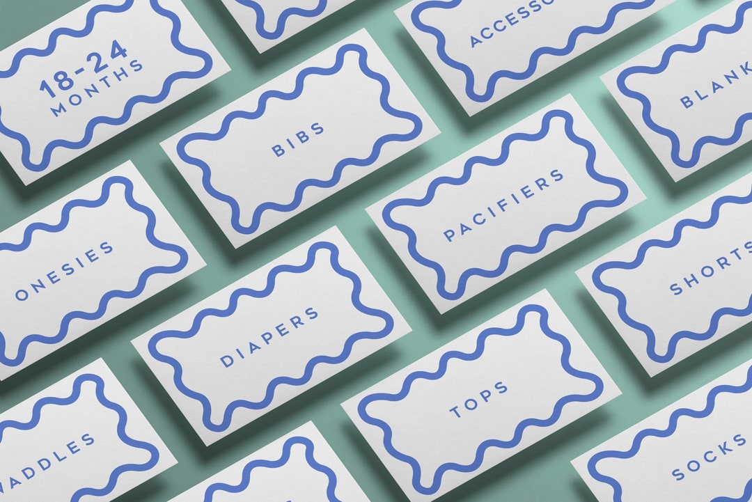 PRINTABLE NURSERY LABELS Baby Storage Labels Infant Organization Labels