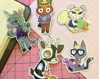 Stickers villageois AC Smug