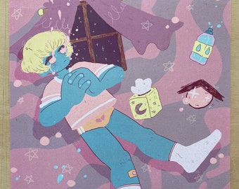 Pesadilla, impresión original