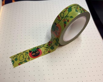 Cinta washi de gatos tomate