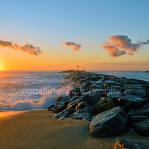 Jersey Shore Prints, Manasquan, Mansquan Inlet, Beach, Beach Photography, Sunrise, Sunrise Photography, Ocean Prints, NJ, Beach Prints