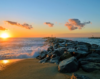 Jersey Shore Prints, Manasquan, Mansquan Inlet, Beach, Beach Photography, Sunrise, Sunrise Photography, Ocean Prints, NJ, Beach Prints