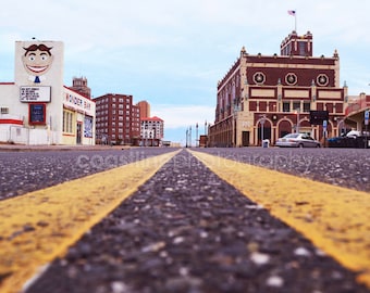 Asbury Park, Street View Photography, Wonder Bar, New Jersey, Asbury Park Photography, Jersey Shore, Convention Hall, Fine Art Print