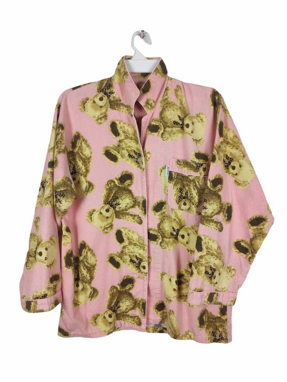 Vintage Teddy Bear Printed Pyjamas