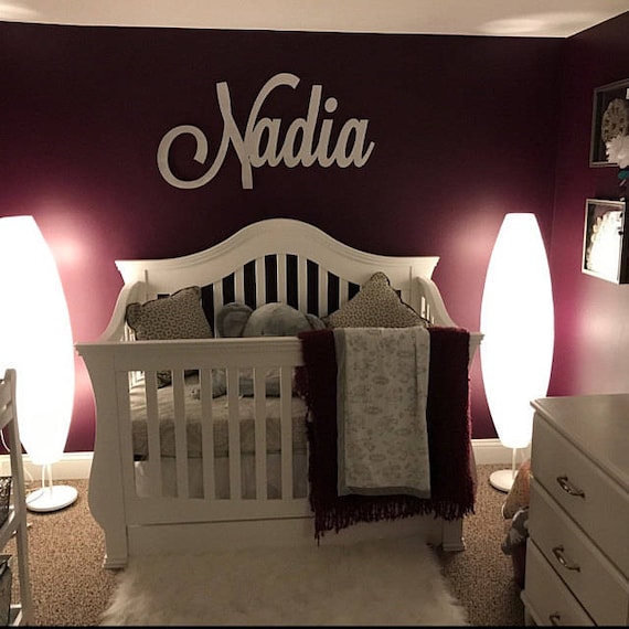 Indoor//Outdoor 18/" Wide NADIA Street Sign Childrens Name Room Sign
