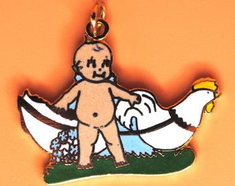 Kewpie Chicken Vintage Charm