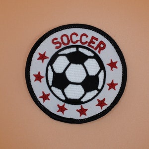 Soccer Vintage Sports Boy Scout Patch