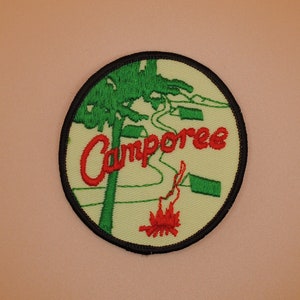 Camporee Camping Boy Scout Vintage Patch
