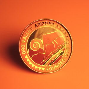 Oro Valley Arizona USA Enamel Lapel Pin