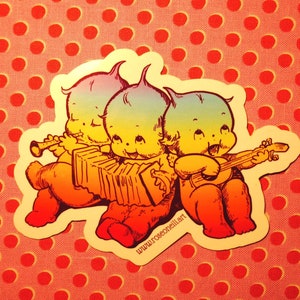 Kewpie Band Sticker Variant II