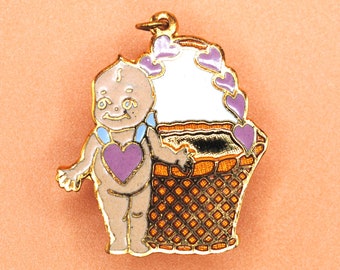 KEWPIE Heart Love mand vintage bedel