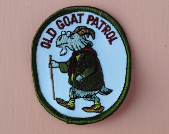 Old Goat Patrol Vintage Patch