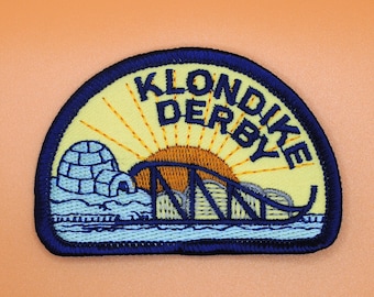 Klondike derbyslee iglo Arctic Vintage padvinderspatch