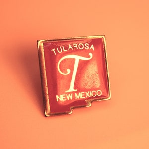 Tularosa New Mexico Enamel Lapel Pin