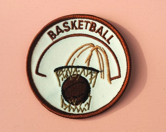 Vintage Basketball Patch