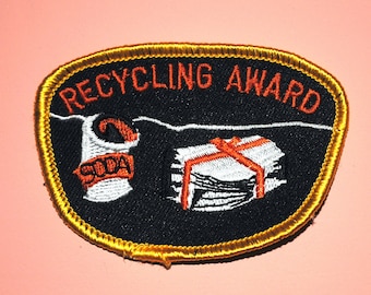 Recycling Award Environmentalist Patch
