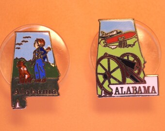 Alabama Vintage USA Emaille Revers Pin