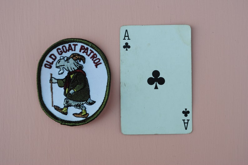 Old Goat Patrol Vintage Patch Etsy