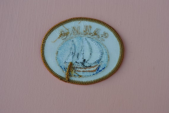 Vintage Small Sailing Patch - image 2