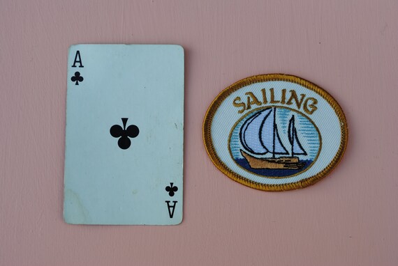 Vintage Small Sailing Patch - image 3