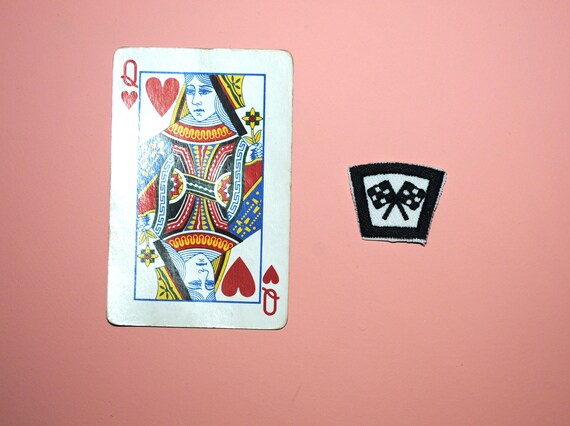 Checkered Racing Flags Mini Micro Patch - image 2