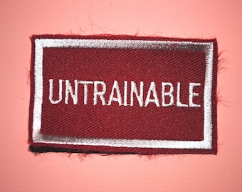 UNTRAINABLE Failure Scout Vintage Patch