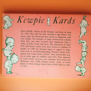 Jeu de cartes postales de Noël Kewpie