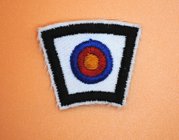 Micro Mini Archery Bullseye Target Scout Patch