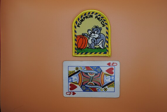 Pumpkin Patch Squirrel Fall Autumn Halloween Vint… - image 3