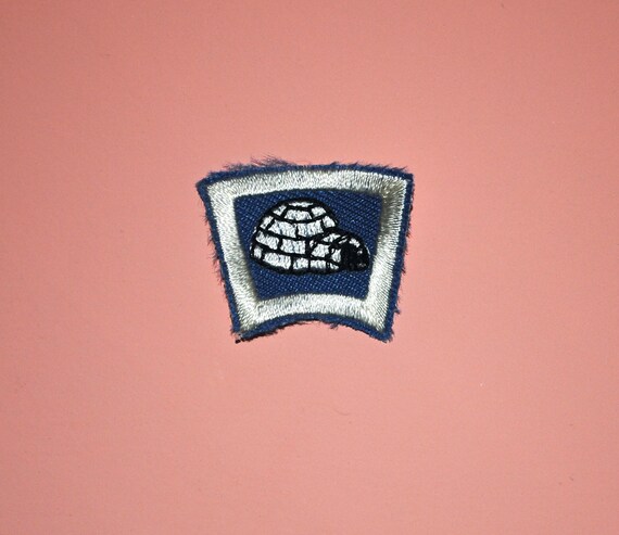 Micro Mini Igloo Ice Winter Patch - image 1