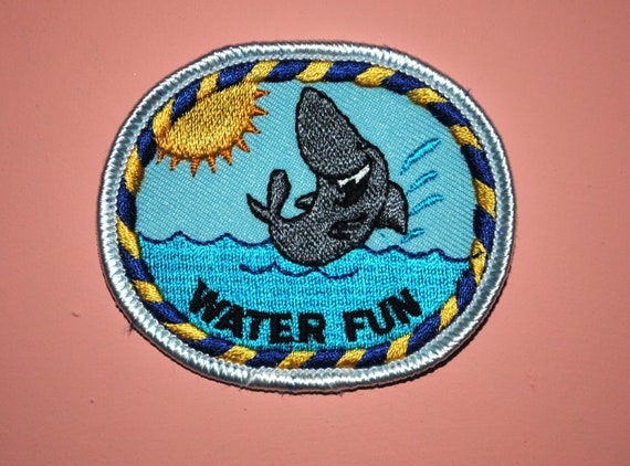 Water Fun Shark Beach Summer Patch - image 1