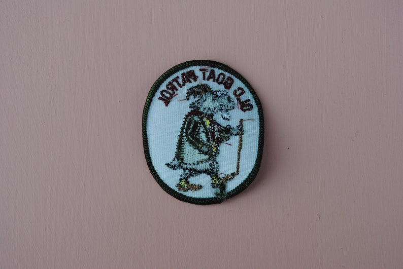 Old Goat Patrol Vintage Patch Etsy