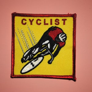 サイクリスト バイカー バイク サイクリング ヴィンテージ パッチ