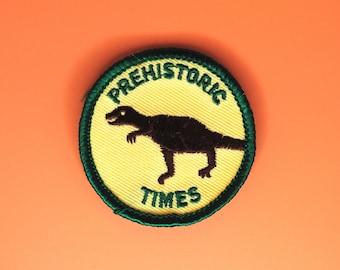 Prehistorie Mini Vintage Scouts dinosauruspatch T-Rex