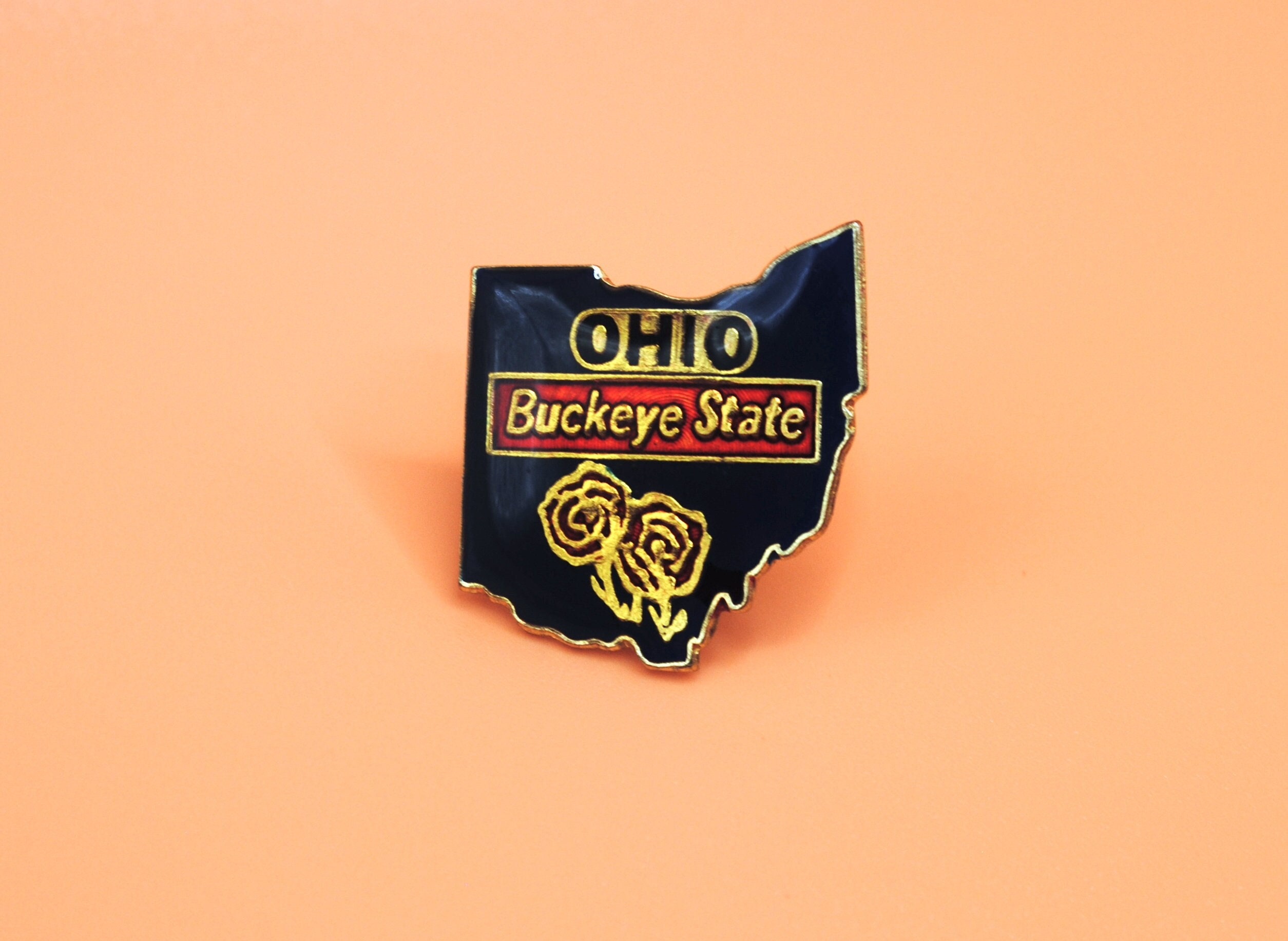Ohio State Buckeye Leaf Patch
