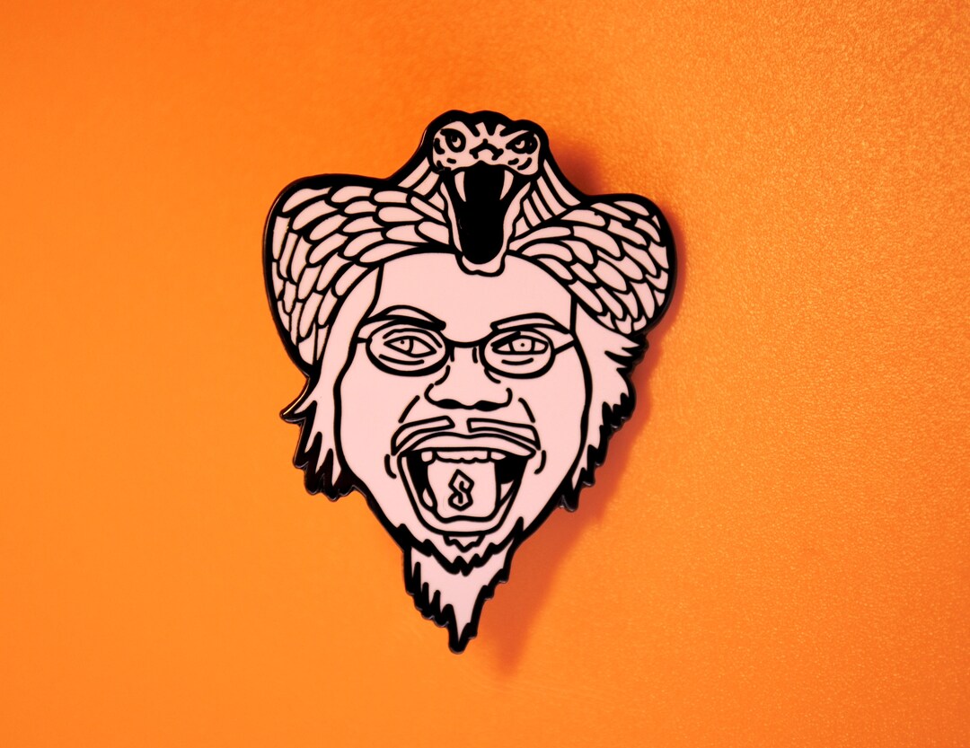 Kingcobrajfs Josh Saunders Gothic King Cobra Craft Wands Enamel Pin Kingcobrajfs Josh Saunders Gothic King Cobra Craft Wands Enamel Pin