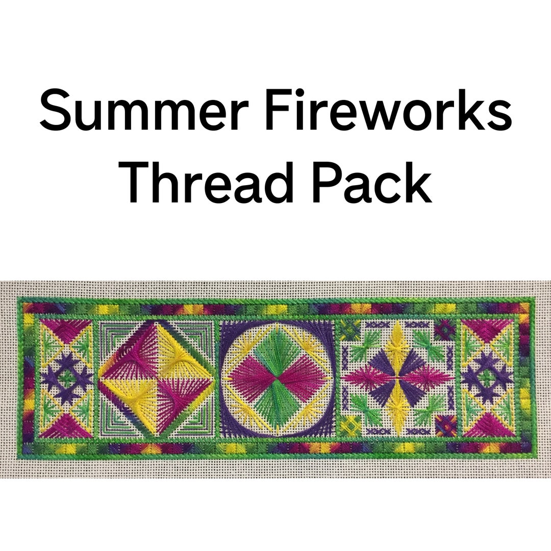 Summer Fireworks - Thread Pack - Etsy