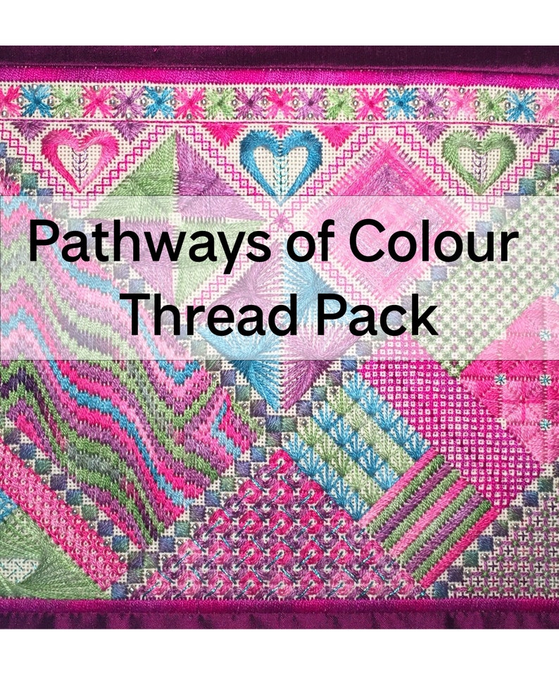 Colour Stitches Rye Pathways of Colour - Thread Pack - Etsy