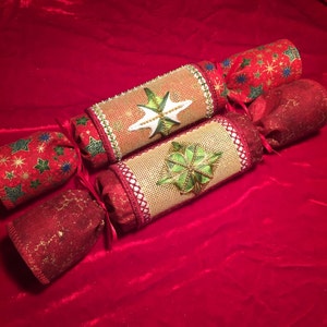 3D Canvaswork Design - Embroidered Christmas Bonbon - INSTANT DOWNLOAD