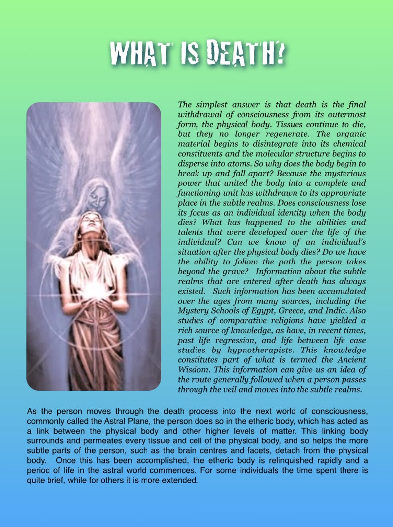 Spiritual Ebook LIFE DEATH REBIRTH. A Book About Living Life to the ...