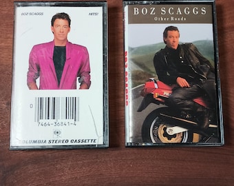 Boz Scaggs Cassette Tapes Bundle of 2, Other Roads, Hits 1980's