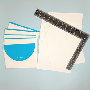 Original HP Foto Karte 10 Blatt 5x7 glänzend 5 neue Umschläge DIY Fotografien Scrap Buch