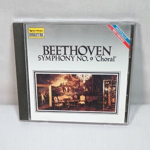 Beethoven Symphony No. 9 in D Minor Op 125 Choral CD Digital Recording