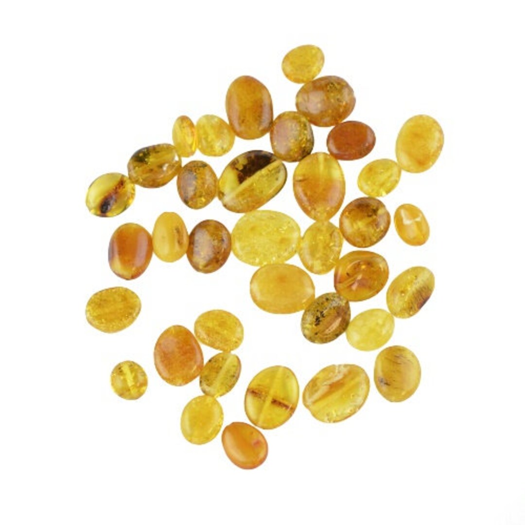 Yellow Beads Jewelry Making Beads Craft Supplies Baltic Etsy