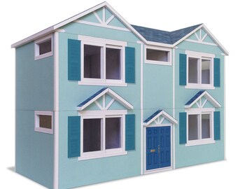 model B #002 - ifunwoo Dollhouse Paper Model